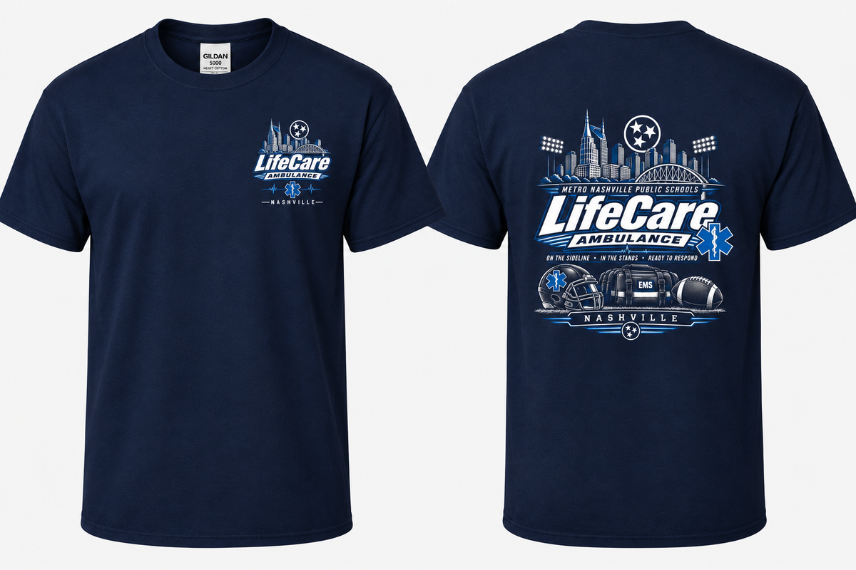 LifeCare Nashville MNPS Event Shirt